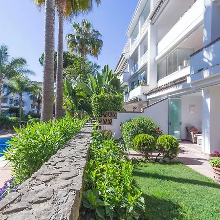 Canas Beach, Ground Floor First Line Beach, Golden Mile Apartment *